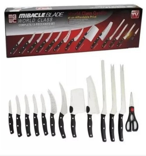 SET DE CUCHILLOS 13 PIEZAS