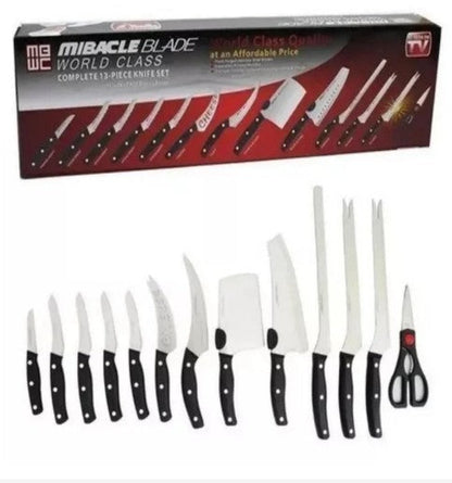 SET DE CUCHILLOS 13 PIEZAS